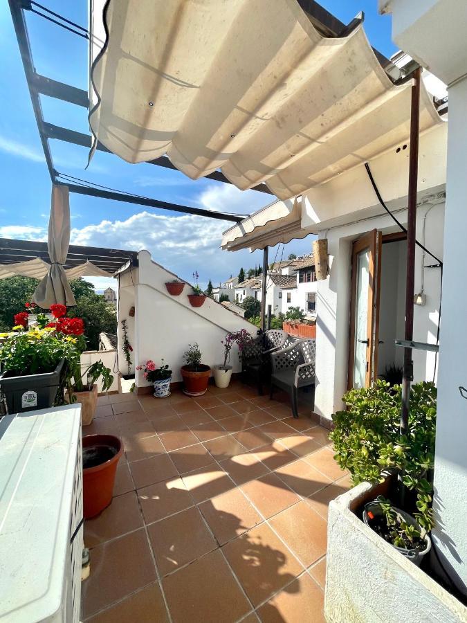 Habitacion Doble En Albaicin Granada Eksteriør billede